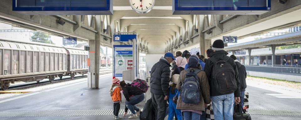 Les demandes d'asile en Suisse ont bondi en septembre par rapport aux mois précédents. [Keystone - Gian Ehrenzeller]