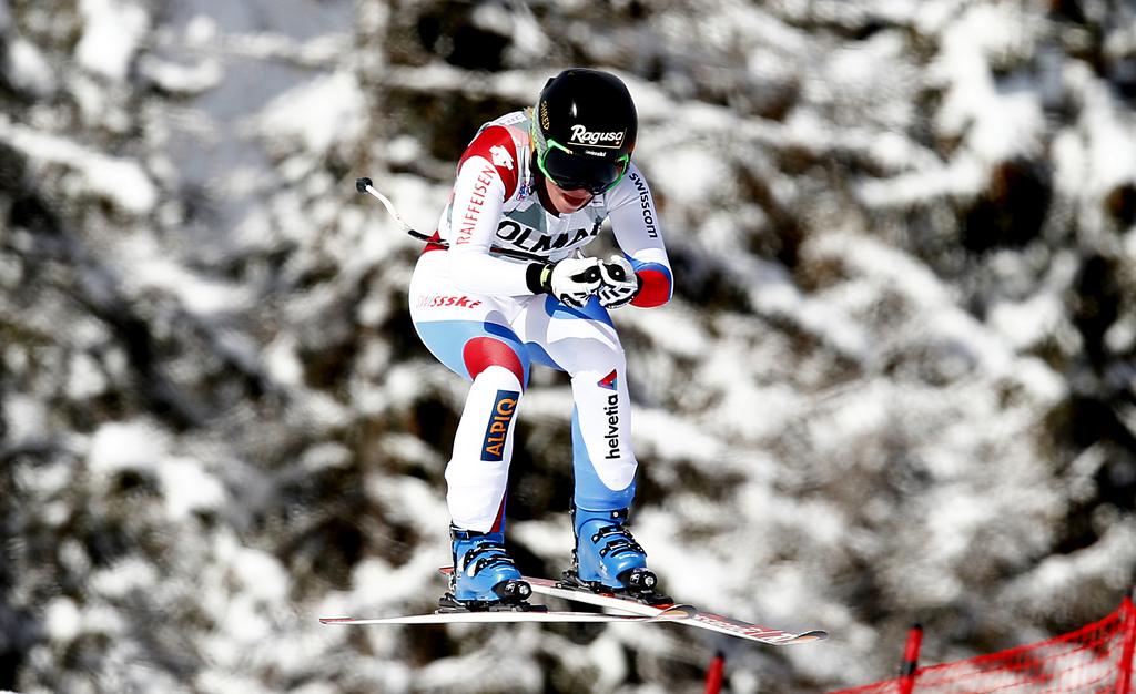 Idéalement partie, Lara Gut a calé sur le bas de la piste [Trovati]