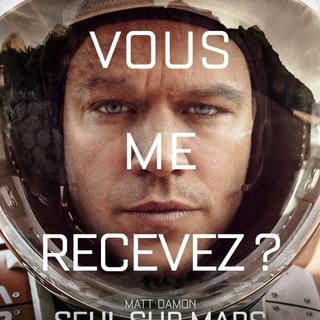 L'affiche du film "Seul sur Mars" [DR]