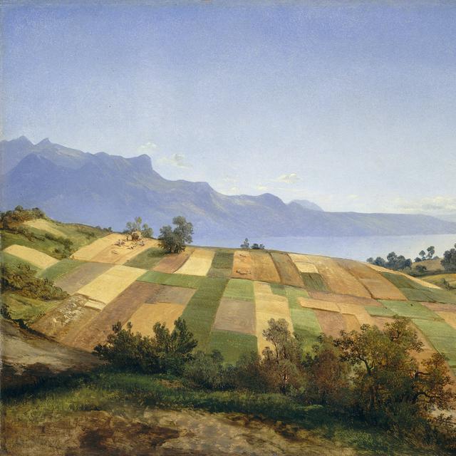 "Paysage suisse" d'Alexandre Calame, 1830. [DP]