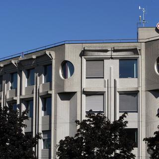 Le siège européen de DuPont, à Genève. [Denis Balibouse]