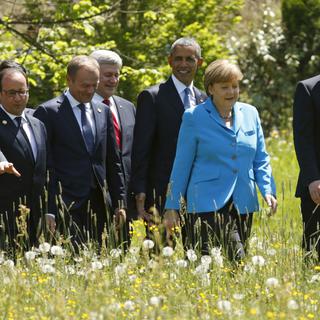 Les membres du G7 et l'Union européenne veulent se montrer unis face à Moscou. [Kevin Lamarque]