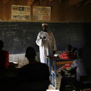Une école malienne. [key - AP Photo/Jerome Delay]