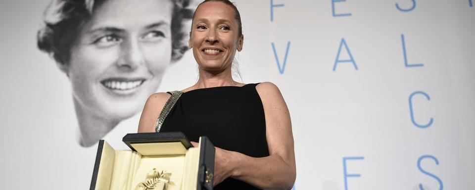 L'actrice française Emmanuelle Bercot a reçu le prix d'interprétation féminine. [EPA/Keystone - Franck Robichon]