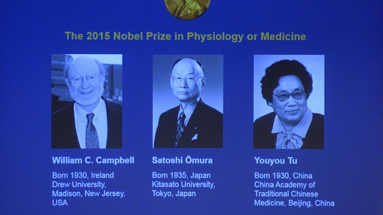 Le Nobel de médecine décerné à trois chercheurs. [afp - Jonathan Nackstrand]