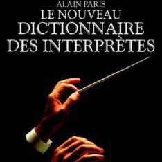 Couverture du livre "Le dictionnaire des interprètes" d'Alain Pâris. [bouquins.tm.fr - bouquins.tm.fr]