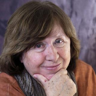 L'oeuvre de Svetlana Alexievitch, Prix Nobel de littérature 2015, est évoquée par Geneviève Bridel. [Tatyana Zenkovich]