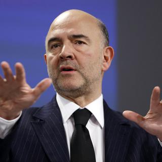 L'actuel Commissaire européen aux Affaires économiques et monétaires et ex-ministre français de l'Economie Pierre Moscovici. [Reuters - François Lenoir]