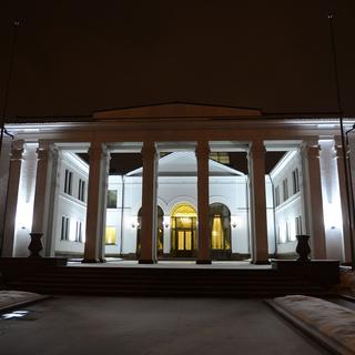Les pourparlers se déroulent à la résidence présidentielle à Minsk. [Anadolu Agency/AFP - Sefa Karacan]