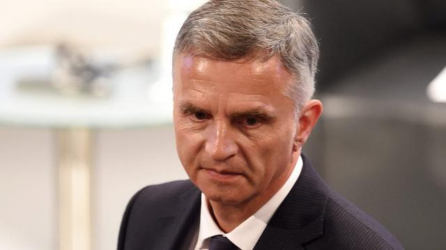 Didier Burkhalter a également reçu samedi le prix de la conférence de Munich au nom de l'OSCE, dont il continue à défendre l'action. [EPA]