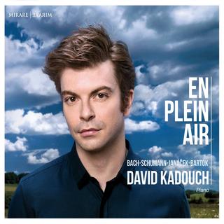 Pochette du CD "En plein air" de David Kadouch. [Mirare]