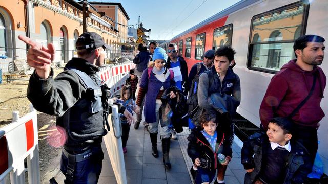 Les réfugiés ne cessent d'affluer vers l'Allemagne. [Anadolu Agency/AFP - Falk Heller]