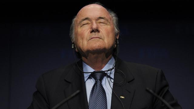 Sepp Blatter évoque "l'oeuvre de sa vie" en parlant de la FIFA. [Steffen Schmidt]