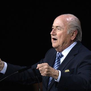 Sepp Blatter s'est dit affecté par le scandale judiciaire. [Walter Bieri]