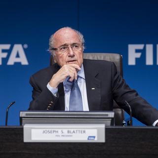 Sepp Blatter, président de la FIFA. [Keystone - Ennio Leanza]