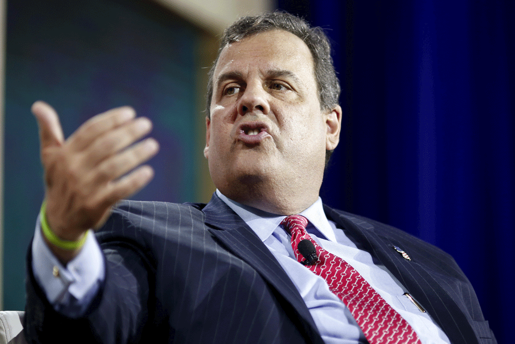 Le gouverneur républicain Chris Christie. [Reuters - Dominick Reuter]