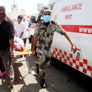 La tragédie est la plus meurtrière à endeuiller le hajj depuis 25 ans. [STR/AFP]