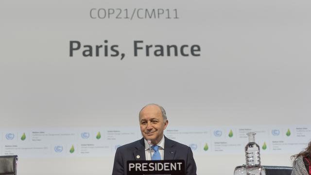 Le 8 décembre, le président de la Cop21, Laurent Fabius, se disait confiant. Qu'en est-il à ce jour? [afp - Jonathan Raa/NurPhoto]