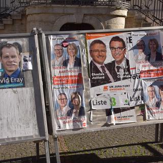 Six candidats pour cinq sièges au gouvernement jurassien [RTS - Gaël Klein]