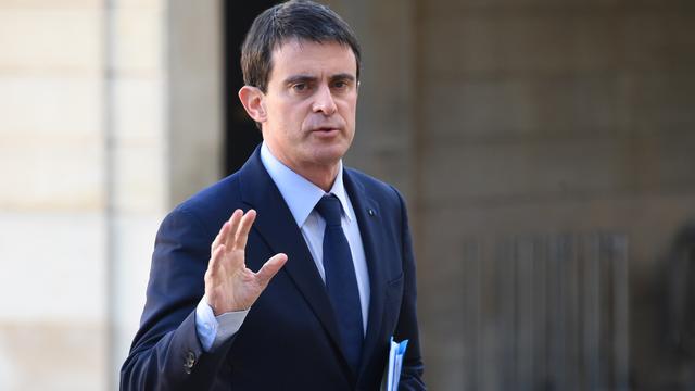 "La traque se poursuit", a affirmé le Premier ministre français Manuel Valls. [AFP - Dominique Faget]