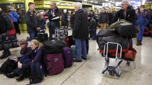 L'aéroport de Genève est de plus en plus fréquenté. [Salvatore Di Nolfi]