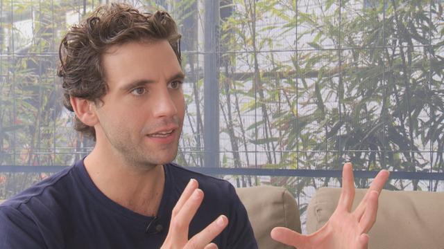 Mika, une heure avant de monter sur la scène du Caribana dimanche dernier.