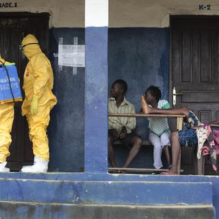 Aucun cas d'Ebola n'avait été observé depuis un mois au Liberia (image d'illustration). [AP Photo/Keystone - Jerome Delay]