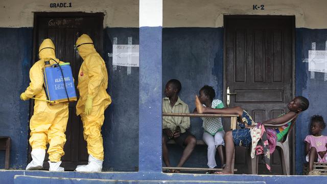 Aucun cas d'Ebola n'avait été observé depuis un mois au Liberia (image d'illustration). [AP Photo/Keystone - Jerome Delay]