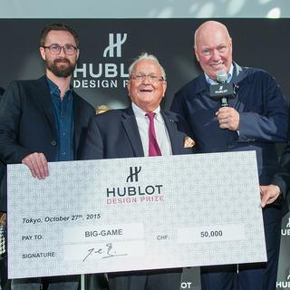 Le Hublot Design Prize a récompensé le bureau lausannois BIG-GAME pour sa 1ère édition en 2015. [hublot.com]