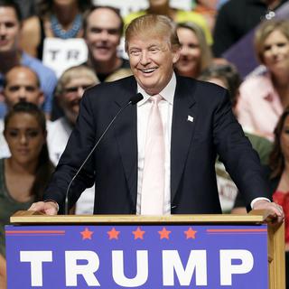 Donald Trump, candidat à l'investiture républicaine en vue de l'élection présidentielle américaine. [AP Photo/Keystone - Charlie Neibergall]