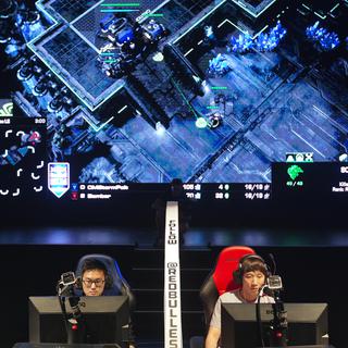 Le sport "électronique" est roi en Corée du Sud. [AP Photo/David Goldman, File)]