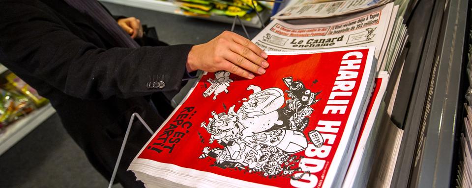 Le nouveau Charlie Hebdo sorti mercredi. [Philippe Huguen]