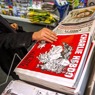 Le nouveau Charlie Hebdo sorti mercredi. [Philippe Huguen]