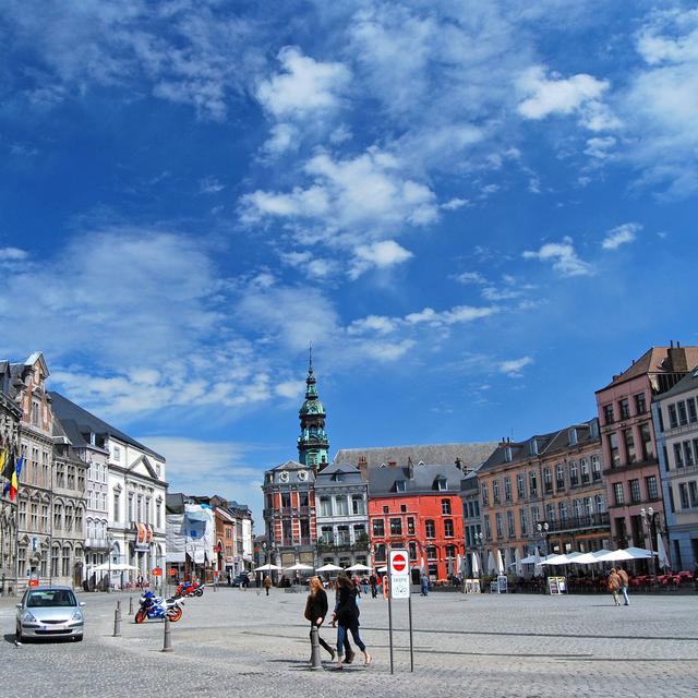 La Grand Place de Mons. [JRassaerts]