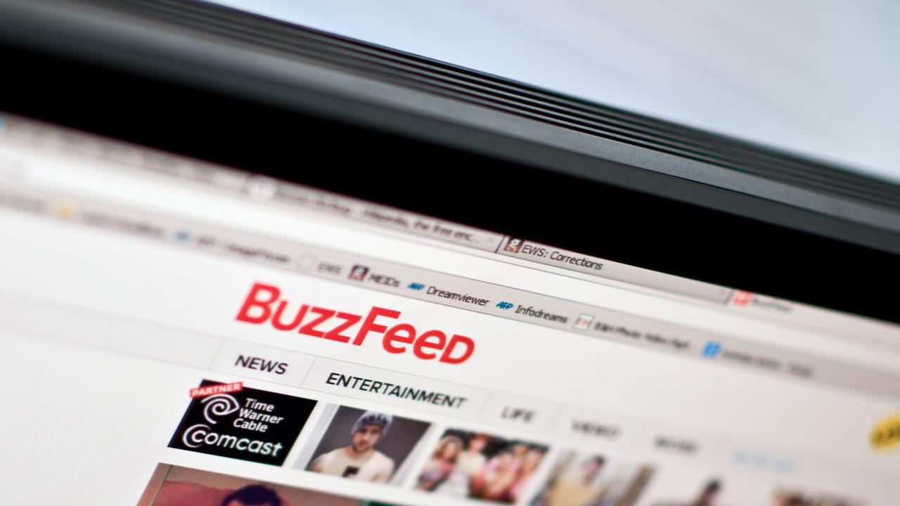 Près de 200 millions de dollars ont notamment été investis dans le site BuzzFeed. [AFP - Nicholas Kamm]