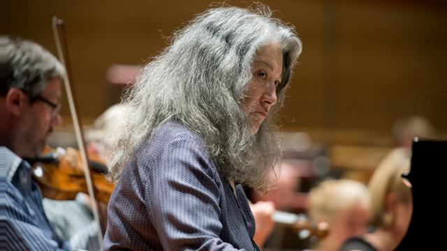 La pianiste Martha Argerich à la Philharmonie de Berlin en 2013. [DPA/AFP - Soeren Stache]