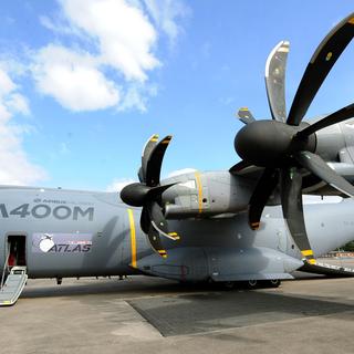 L'Airbus A400M est notamment évoqué à Berne pour équiper l'armée suisse. [DPA/AFP - Holger Hollemann]