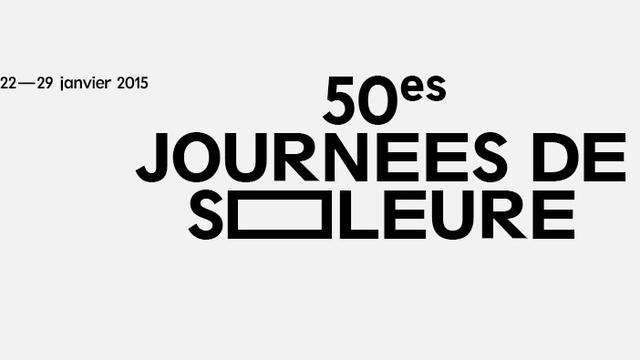 Logo des 50e Journées de Soleure. [journeesdesoleure.ch]