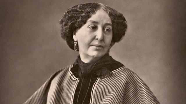 George Sand (Aurore Dupin, Baronne Dudevant) (1804-1876), écrivaine française, photographiée par Nadar vers 1865. [PD/wikipédia - Nadar]