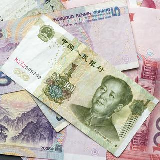 Les investisseurs étrangers sont intéressés par le yuan. [Christian Beutler]