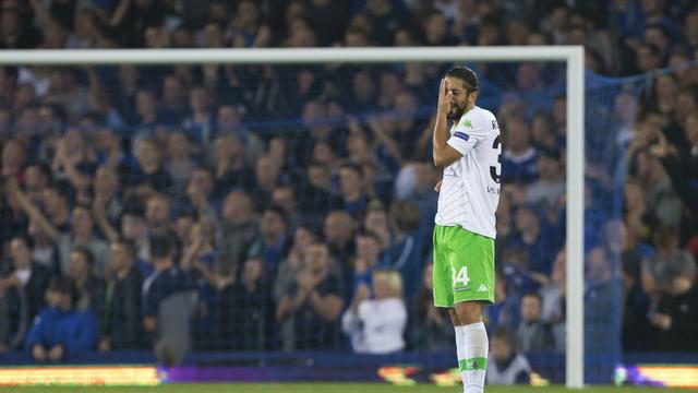 La fête a tourné au pugilat pour le latéral de Wolfsburg. [Jon Super]