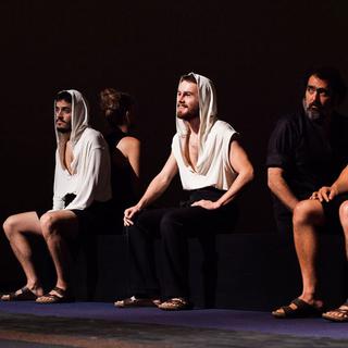 Le spectacle "Derborence" de Mathieu Bertholet au Théâtre de Vidy. [Théâtre de Vidy / DR - Samuel Rubio]
