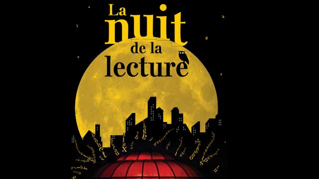 Le logo de La Nuit de la lecture.