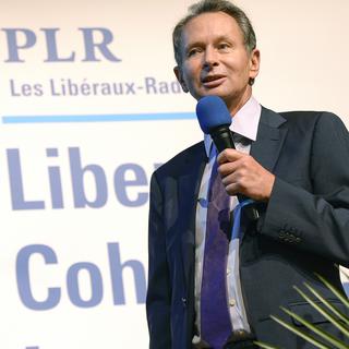 Philipp Müller, président du Parti libéral radical. [Keystone - Walter Bieri]