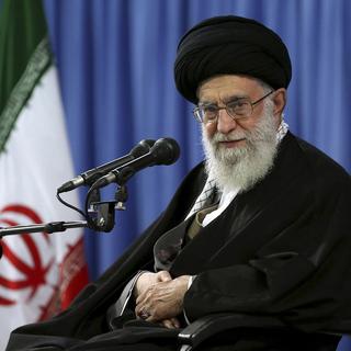 Ali Khamenei durcit le ton dans les négociations sur le nucléaire. [AP/Keystone - Office of the Iranian Supreme Leader]