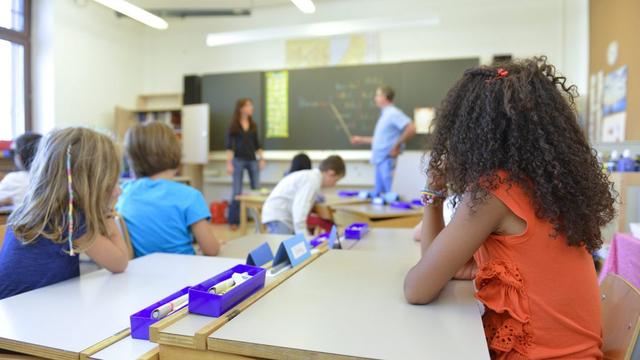 L'école genevoise. [Keystone - Christian Brun]