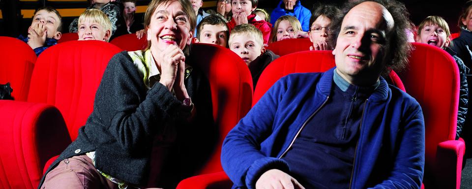 Francine Pickel et Vincent Adatte, cofondateurs du club de cinéma pour enfants "La Lanterne Magique", recevront le Prix d'honneur des 50e Journées de Soleure le 28 janvier prochain. [Journées de Soleure]