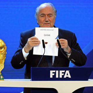 Attribuée au Qatar en 2010, la Coupe du monde 2022 devrait se dérouler en hiver. [Walter Bieri]