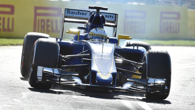 Les Sauber n'ont pas participé à la première séance d'essais libres. [Paul Crock]