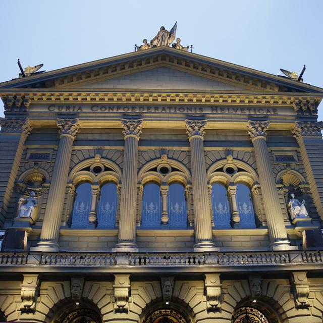 Le Parlement suisse à Berne.